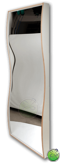 Lachspiegel met de vorm Bol Hol Bol.