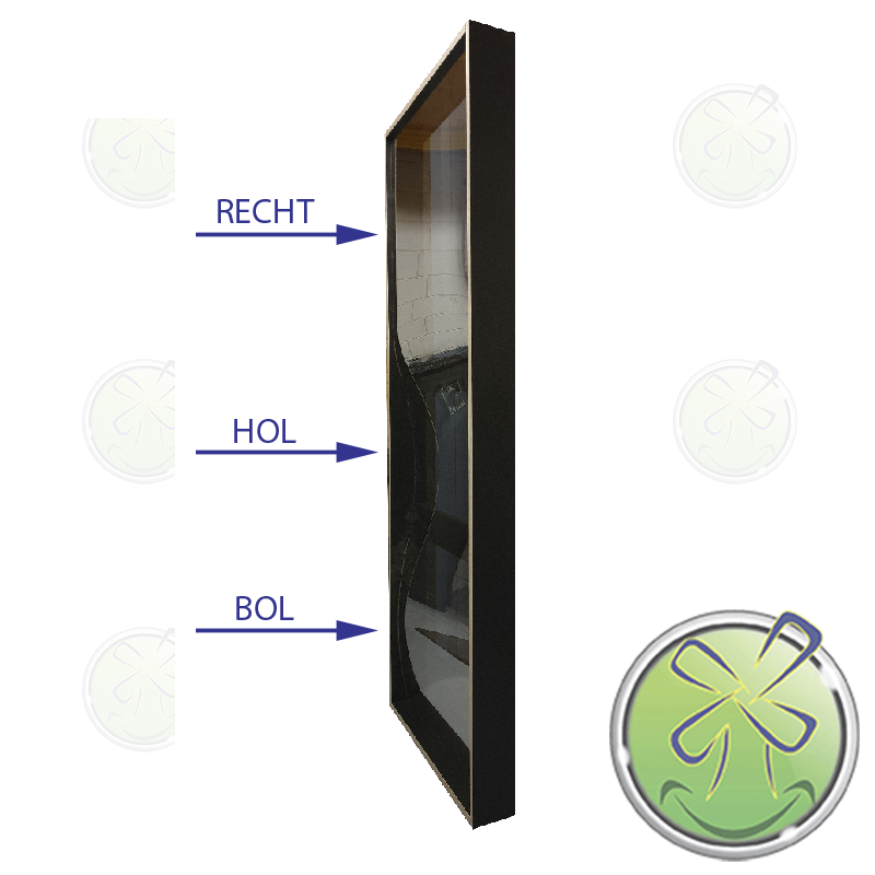 Lachspiegel ontworpen om er een beeldscherm in te verwerken.