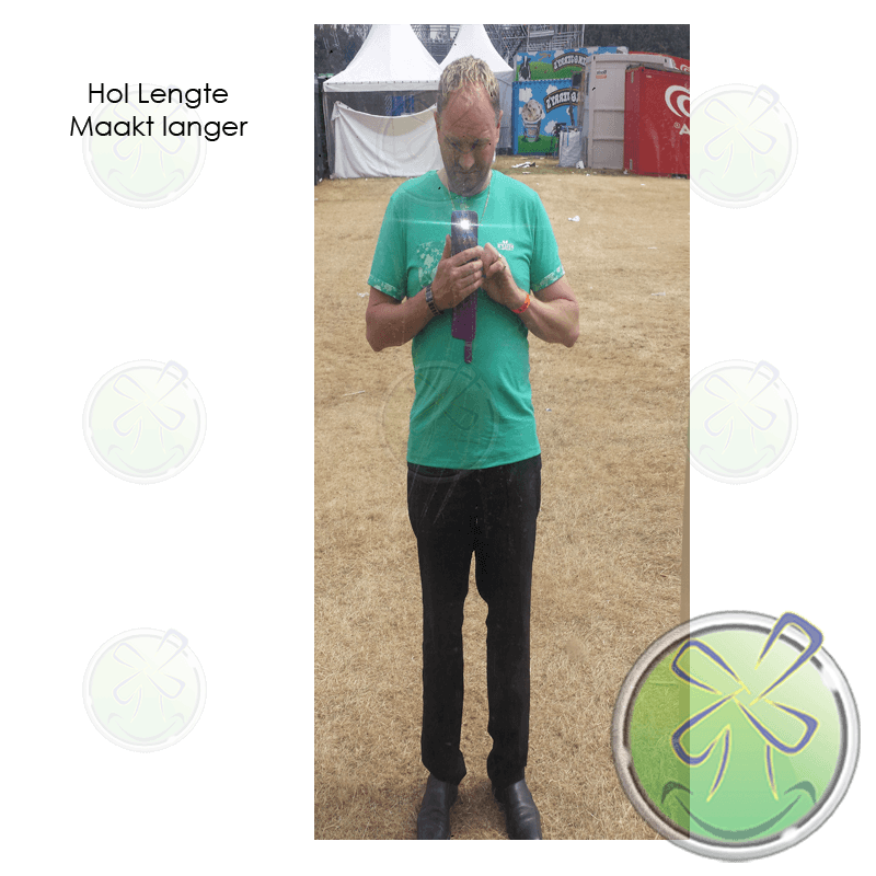 Hol Lengte, maakt langer.