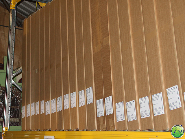 Grote voorraden. Grote voorraden.